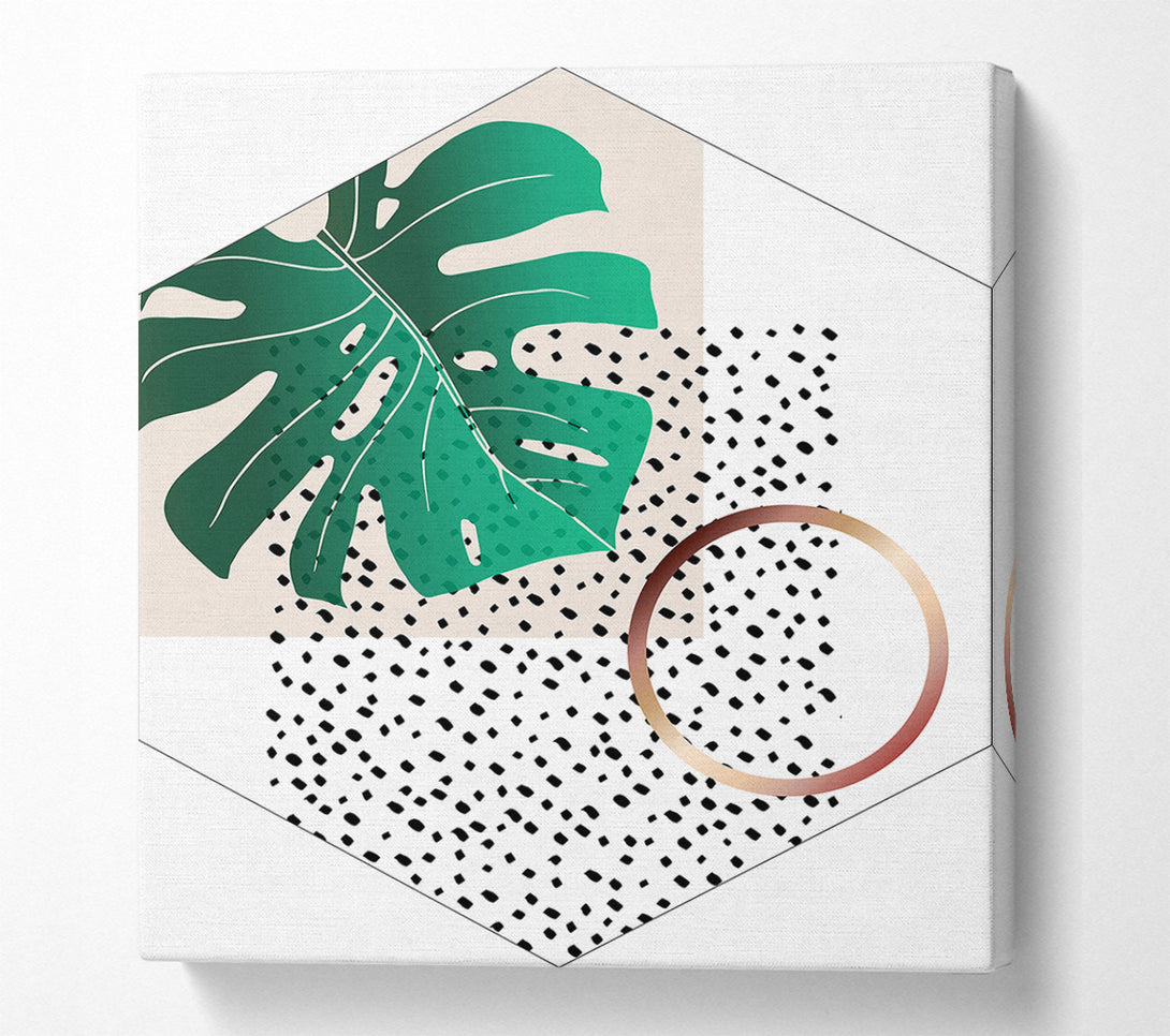  A Canvas Print of Leaf Spots Canvas Print