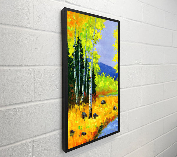 Lime Green Trees