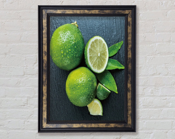 Limes Framed Print