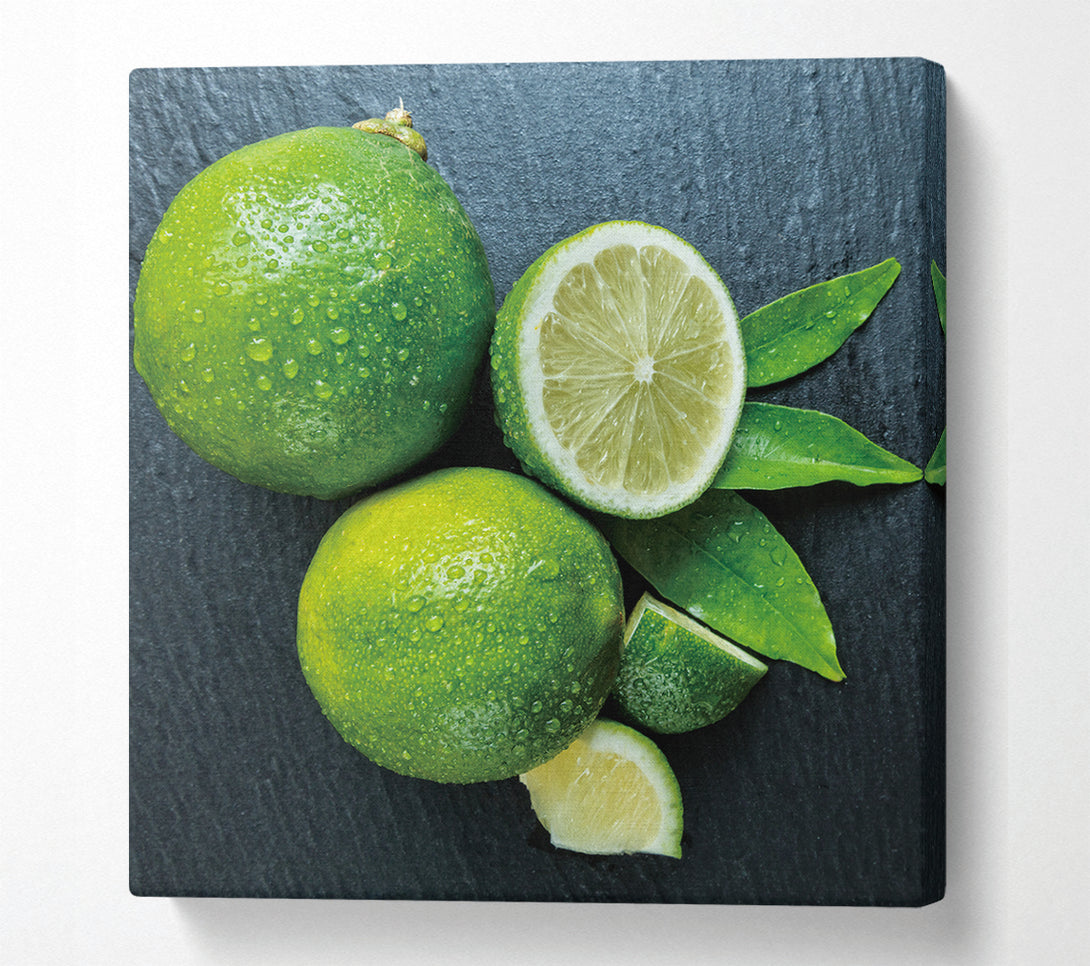  A Canvas Print of Limes Canvas Print