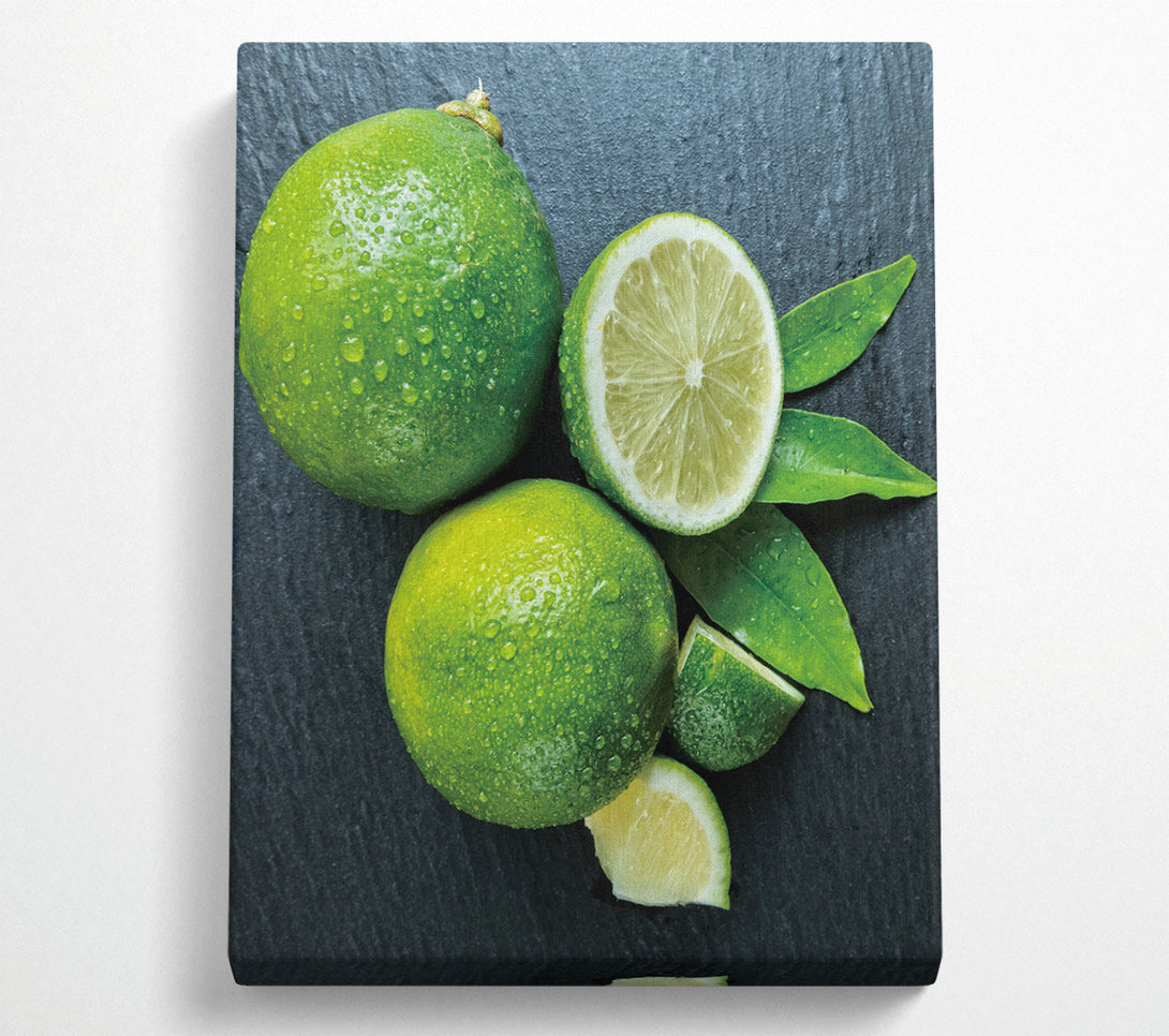 A Canvas Print of Limes Canvas Print