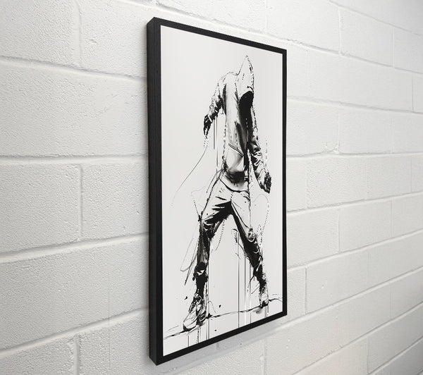 Line Drawing Banksy