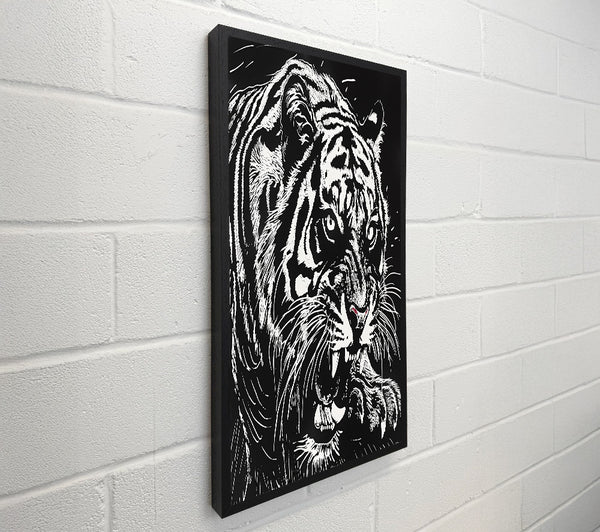 Lino Tiger Print