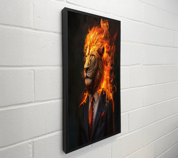 Lion Fire Hair