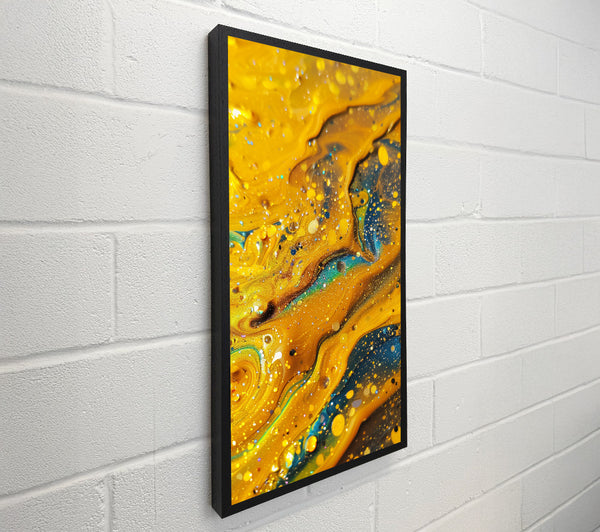 Liquid Glitter Yellow