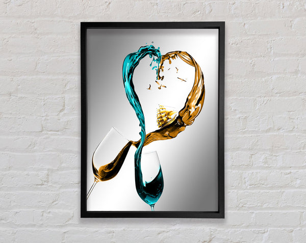 Liquid Love Framed Print