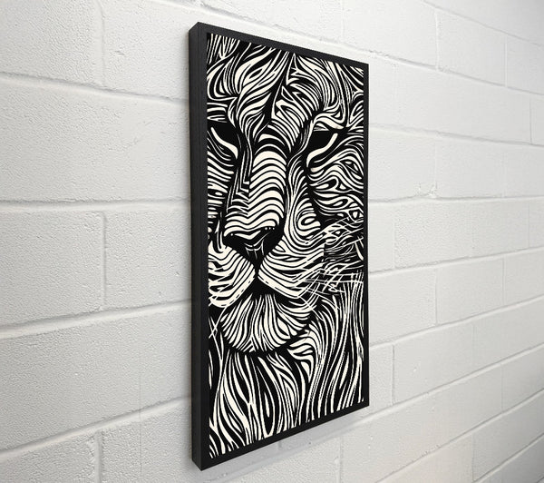 Lithograph Lion