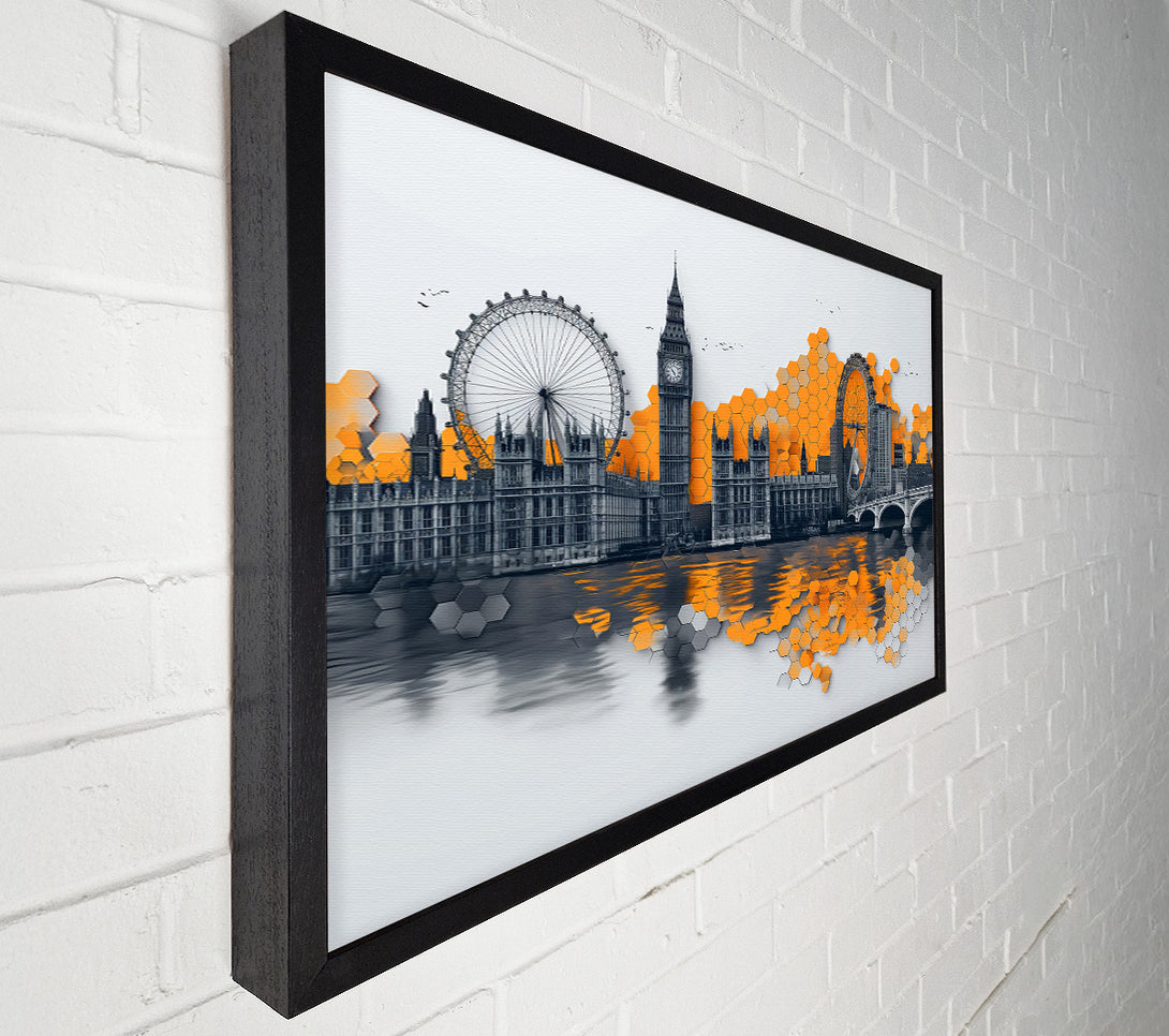  A Canvas Print of London Skyline (1) Canvas Print
