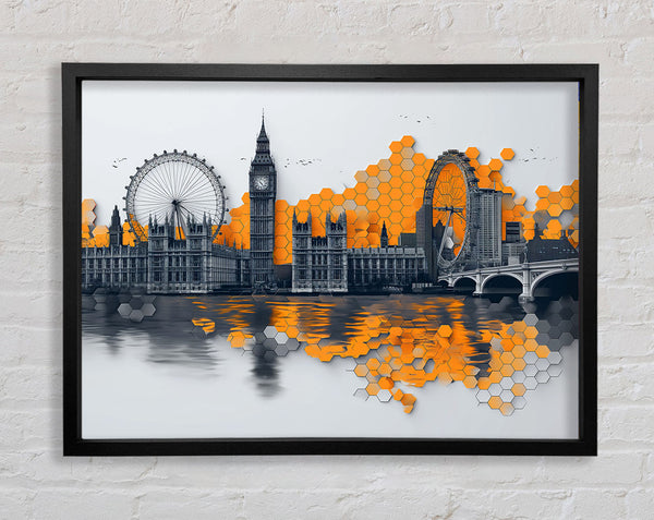 London Skyline (1) Framed Print