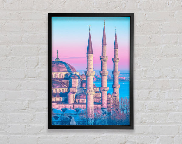 Magnificent Spires Framed Print