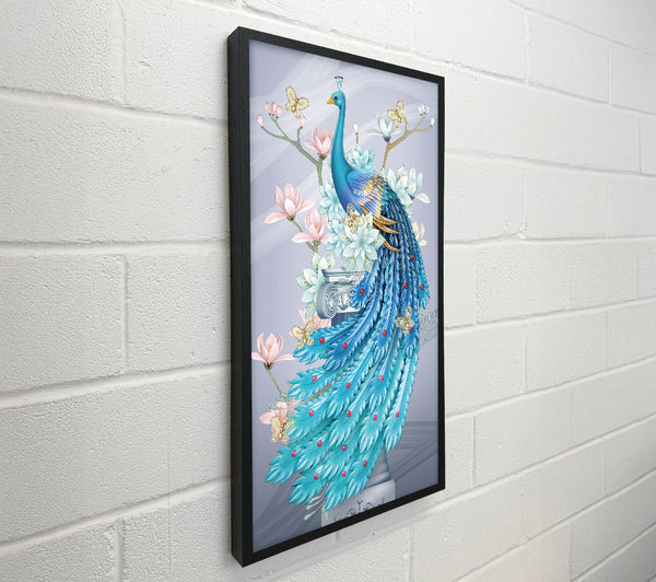 Majestic Blue Peacock