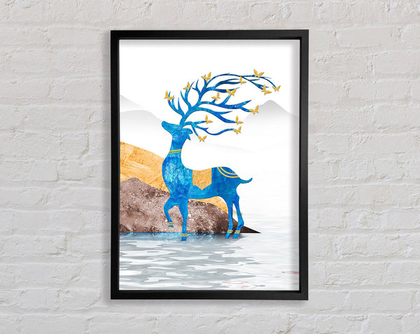 Majestic Deer Framed Print