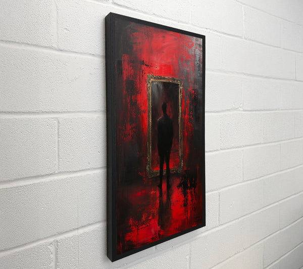 Man In Front Of Mirror