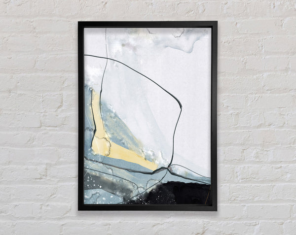 Marble Slick Framed Print