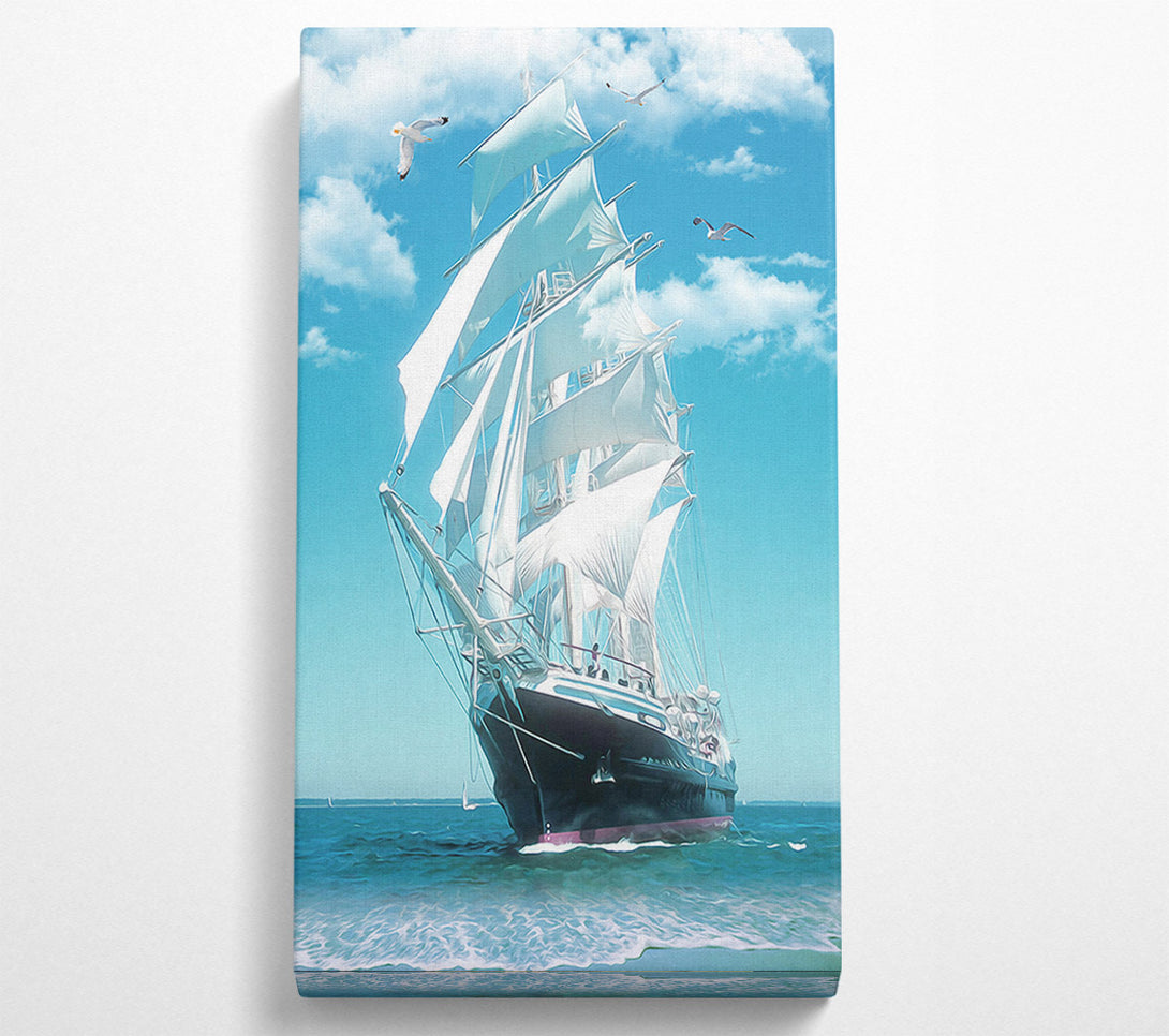  A Canvas Print of Massive Ship Canvas Art