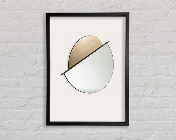 Metal Egg Framed Print
