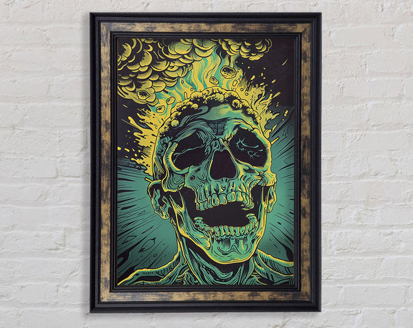 Mind Blowing Framed Print