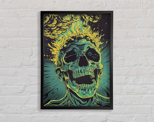 Mind Blowing Framed Print