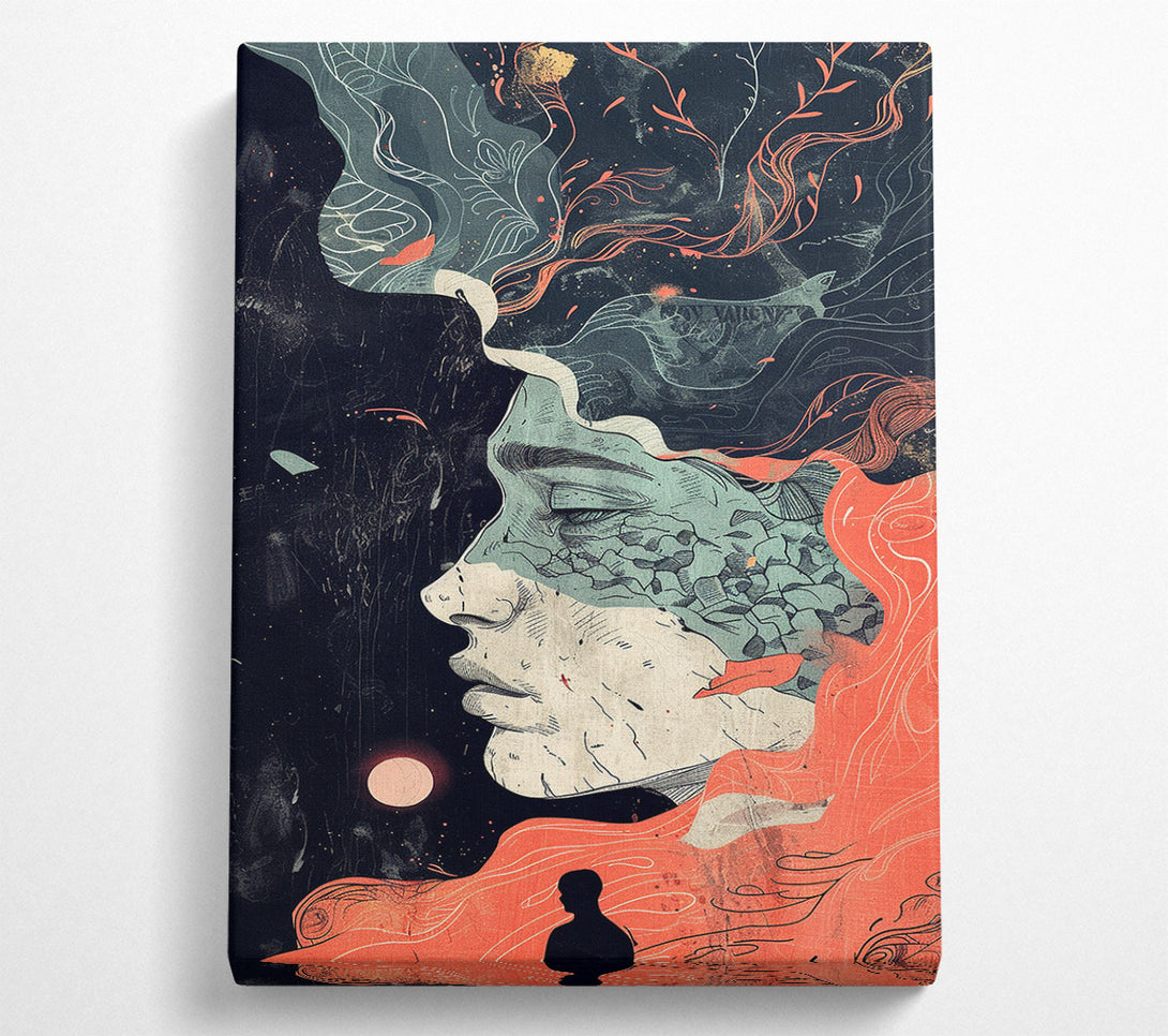  A Canvas Print of Mindfulness Canvas Wall Art