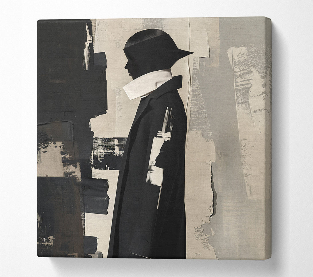  A Canvas Print of Minimalist Fashion Canvas Print