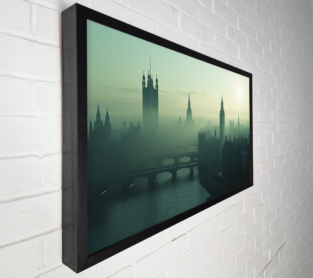  A Canvas Print of Misty London Canvas Print