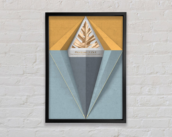 Modemist Abstract Art Framed Print