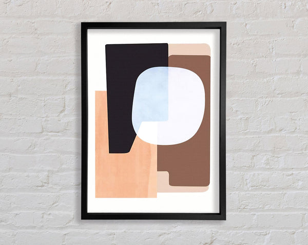 Modern Boho Abstract Framed Print