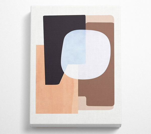  A Canvas Print of Modern Boho Abstract Canvas Art