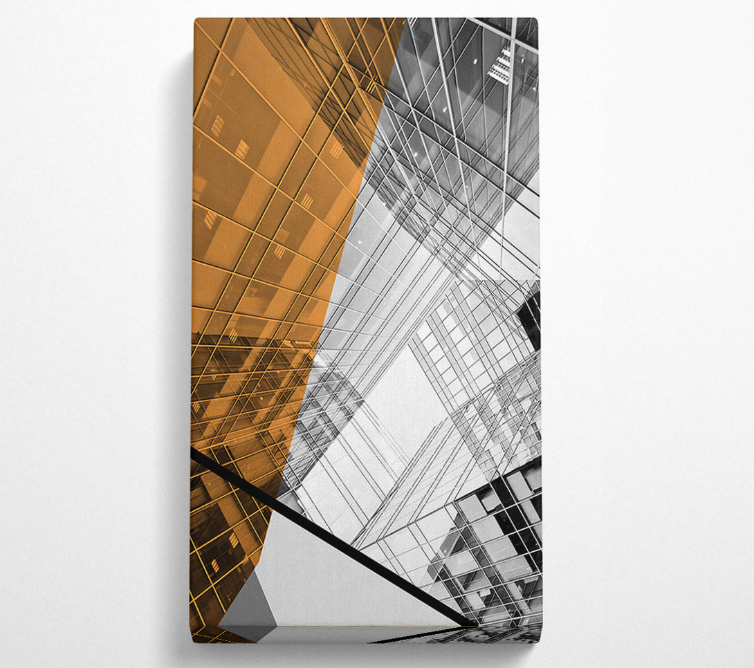  A Canvas Print of Modern City View Canvas Print