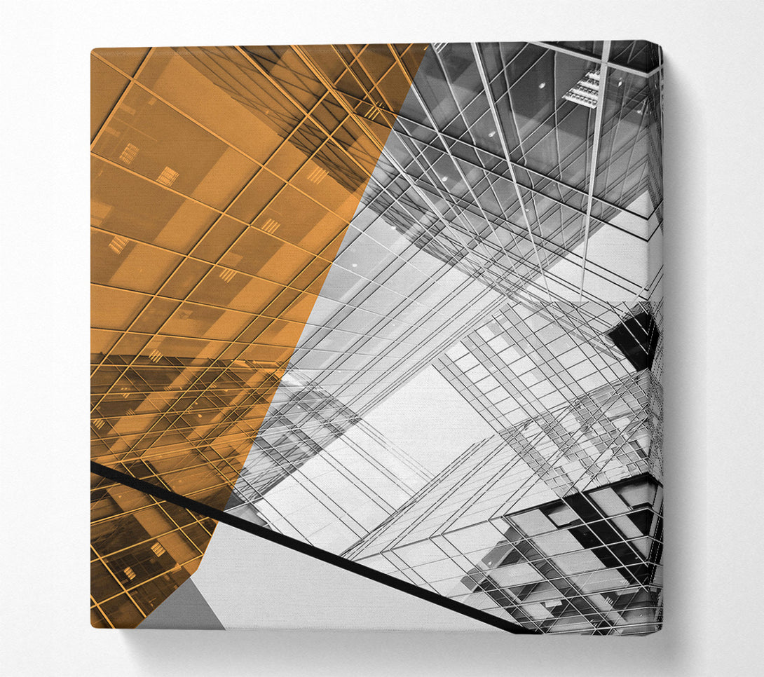  A Canvas Print of Modern City View Canvas Print