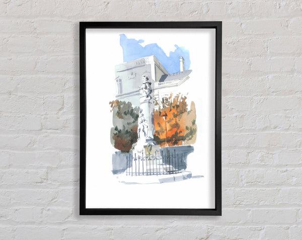 Monument Framed Print