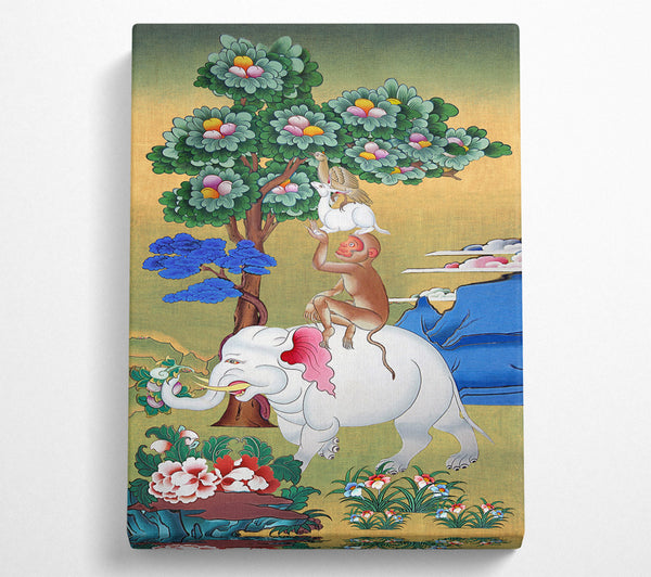  A Canvas Print of Mother Nature Walks Canvas Art
