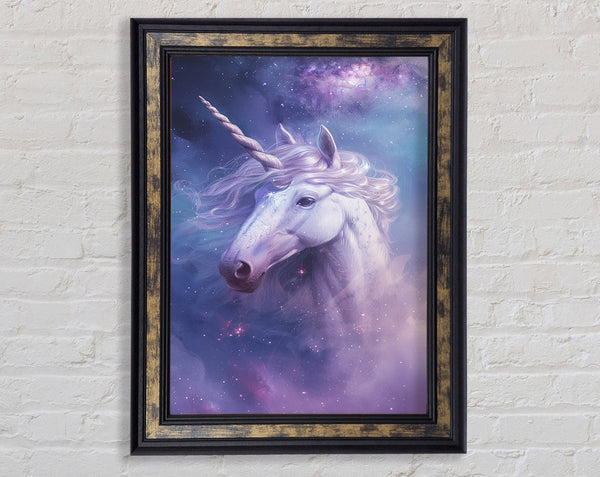 Mystical Unicorn Framed Print