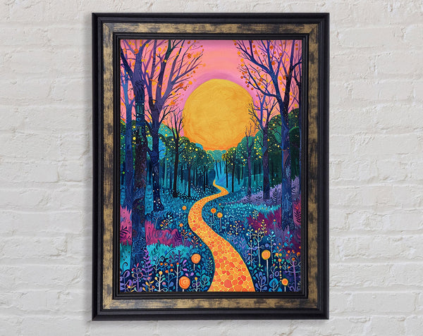 Mystical Woodland Framed Print