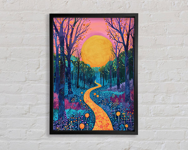 Mystical Woodland Framed Print