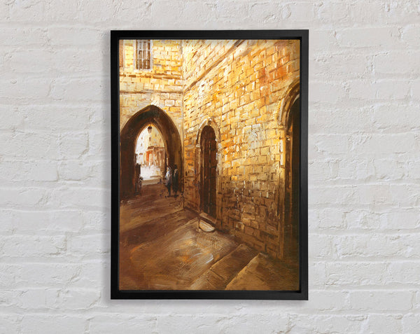Narrow Street Framed Print