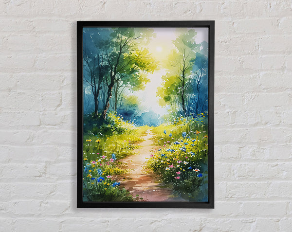 Nature Valley Woodland Framed Print