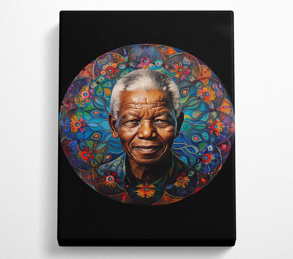  A Canvas Print of Nelson Mandala.Webp Canvas Art