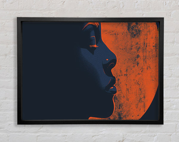 Night Scape Framed Print