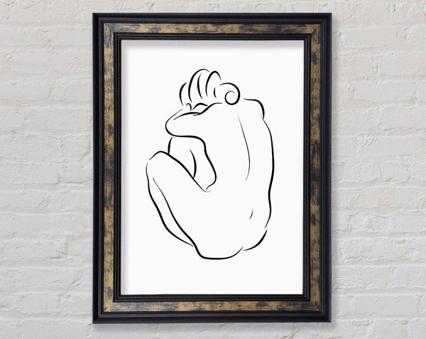 Nude Woman Framed Print
