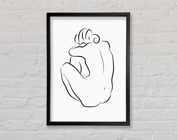 Nude Woman Framed Print