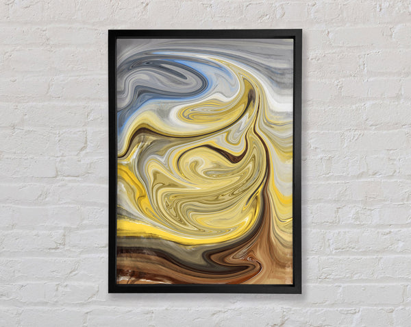 Oil Slick Framed Print