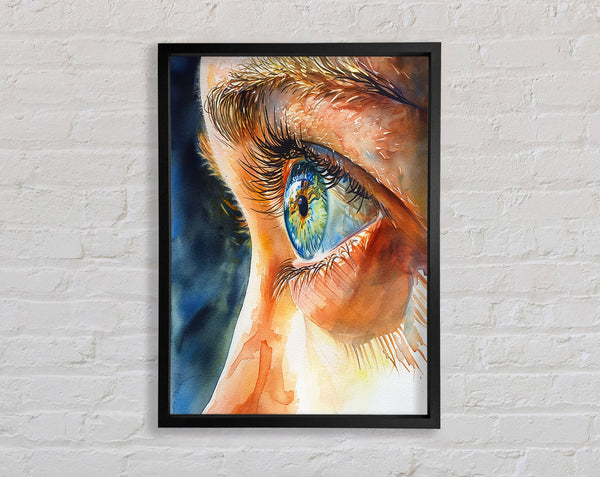 Open Eyes Framed Print