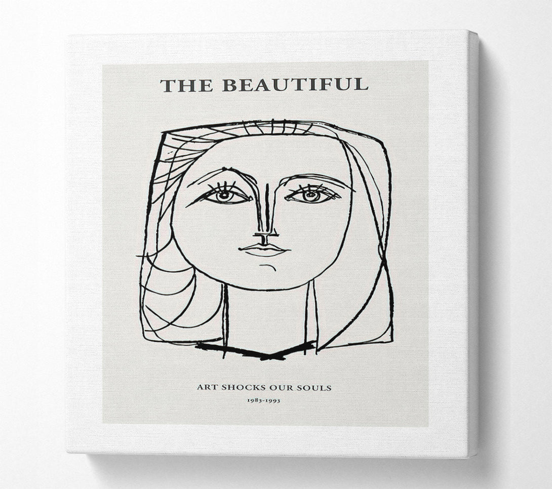  A Canvas Print of Pablo Picasso The Beautiful Canvas Art