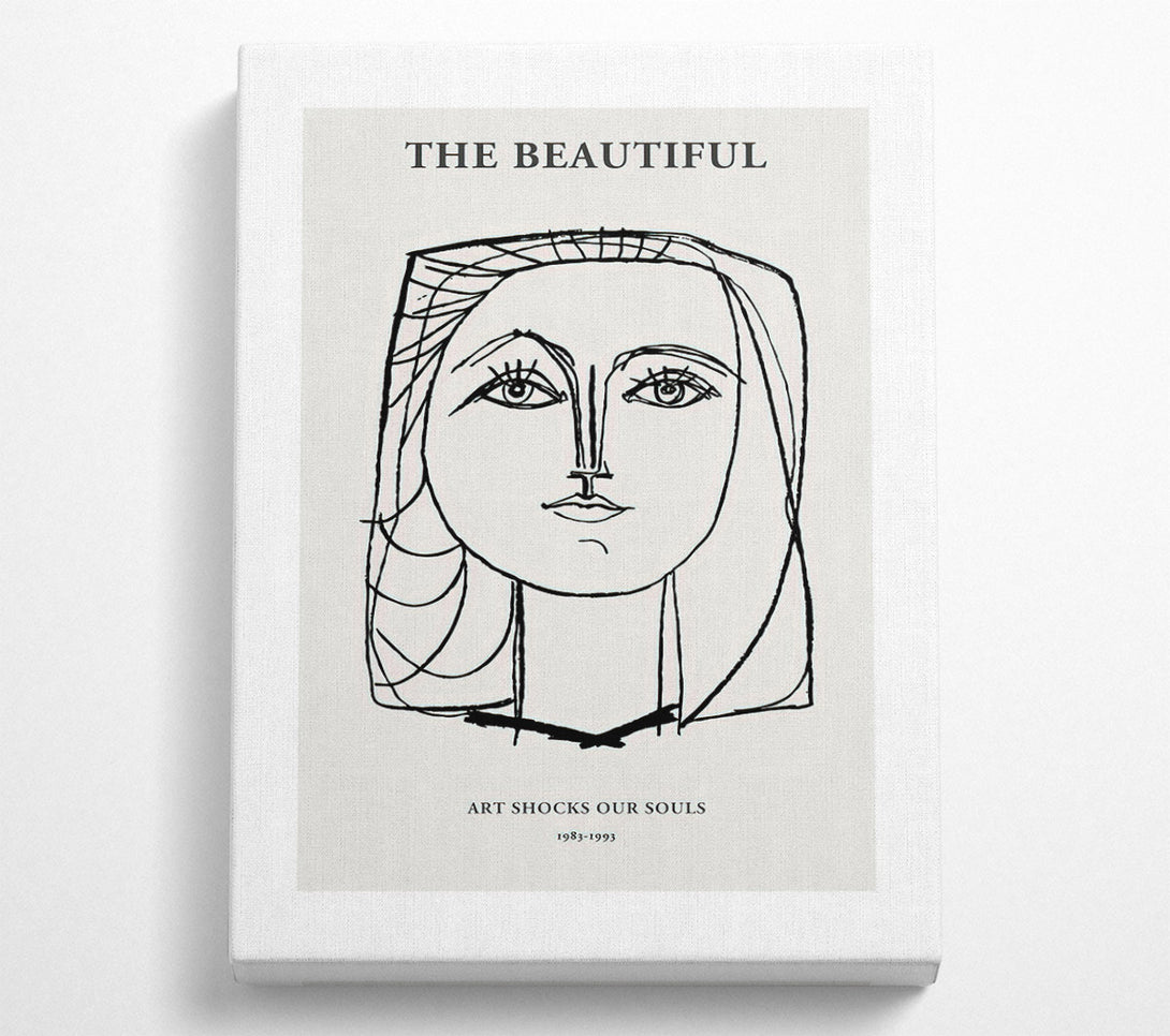  A Canvas Print of Pablo Picasso The Beautiful Canvas Art