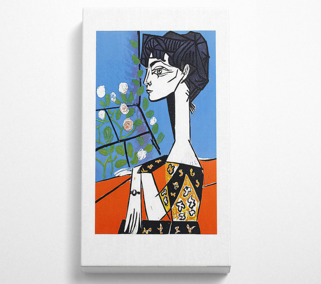  A Canvas Print of Picasso Woman With Watch Canvas Print