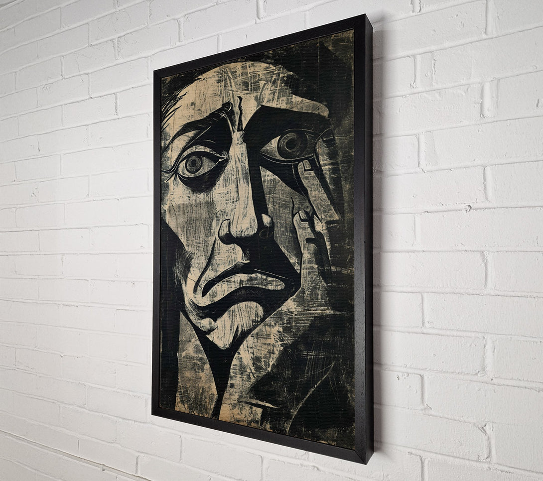  A Canvas Print of Picasso Worry Canvas Print