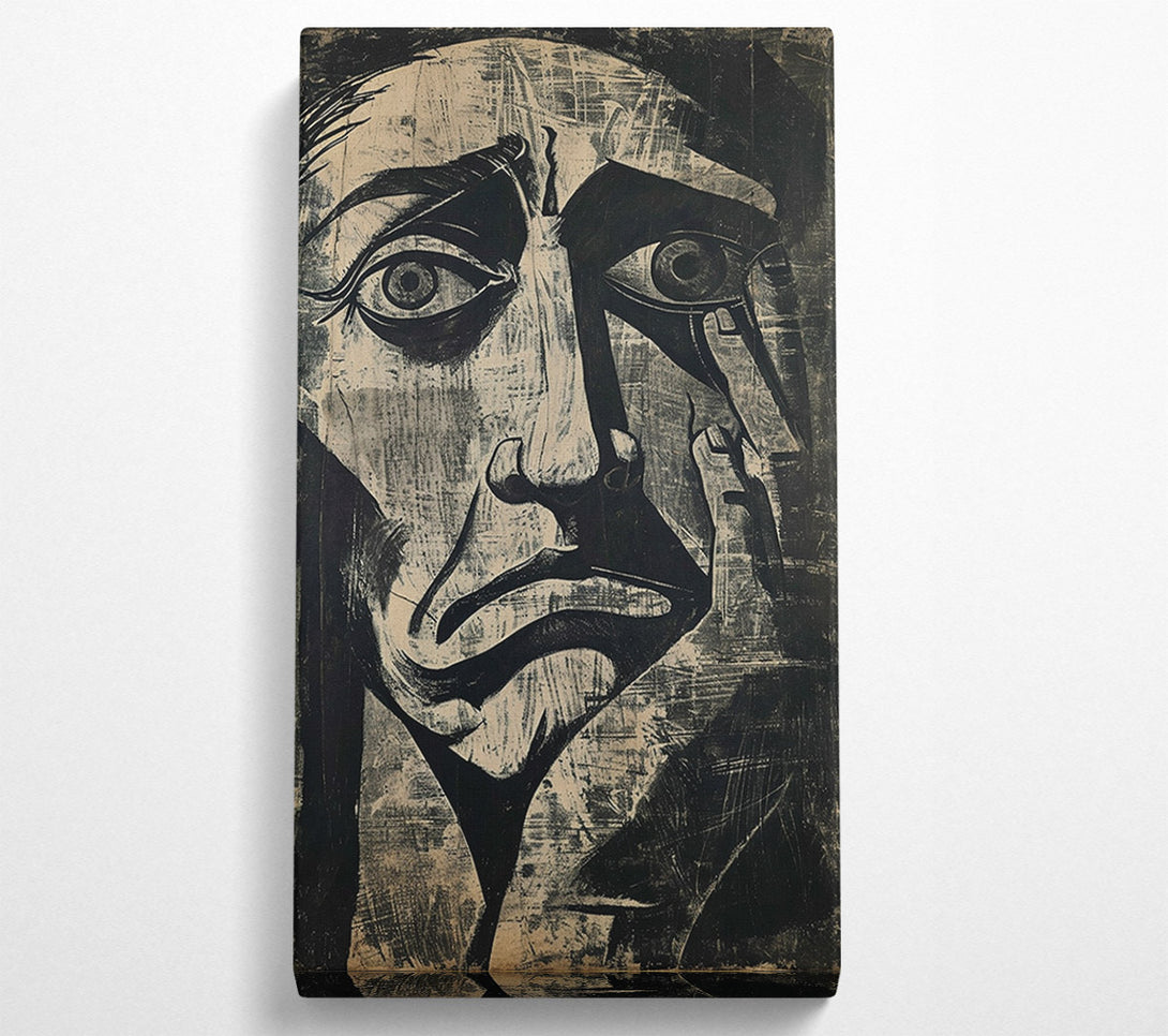  A Canvas Print of Picasso Worry Canvas Print