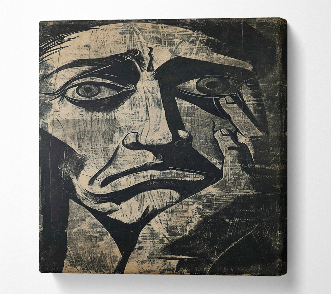  A Canvas Print of Picasso Worry Canvas Print