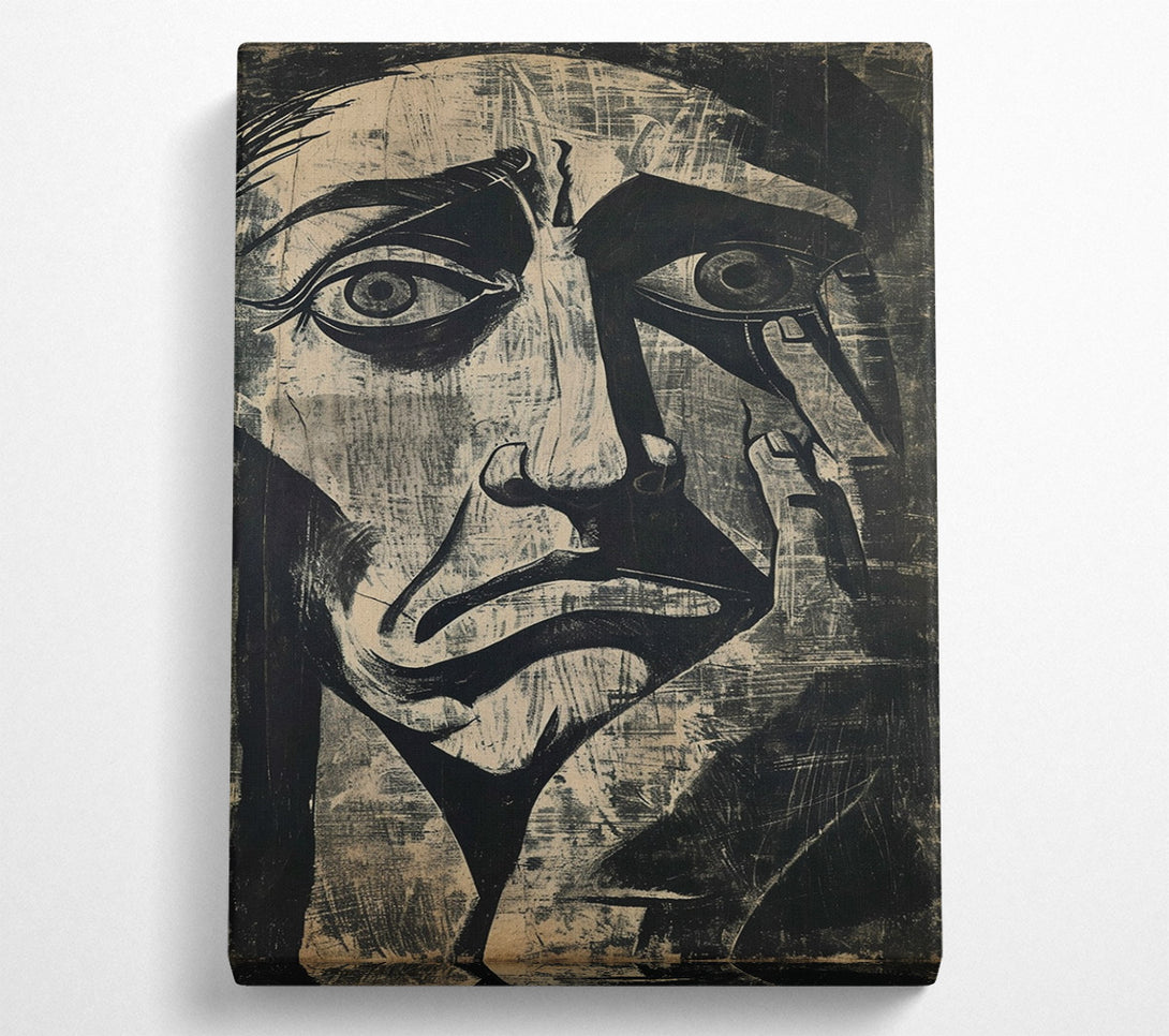  A Canvas Print of Picasso Worry Canvas Print
